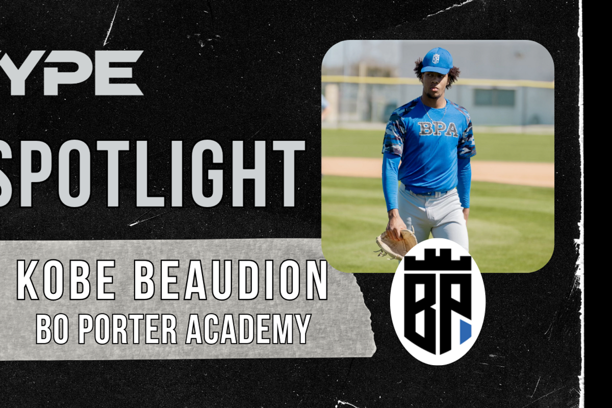 VYPE Spotlight: Beaudion taking interesting baseball journey