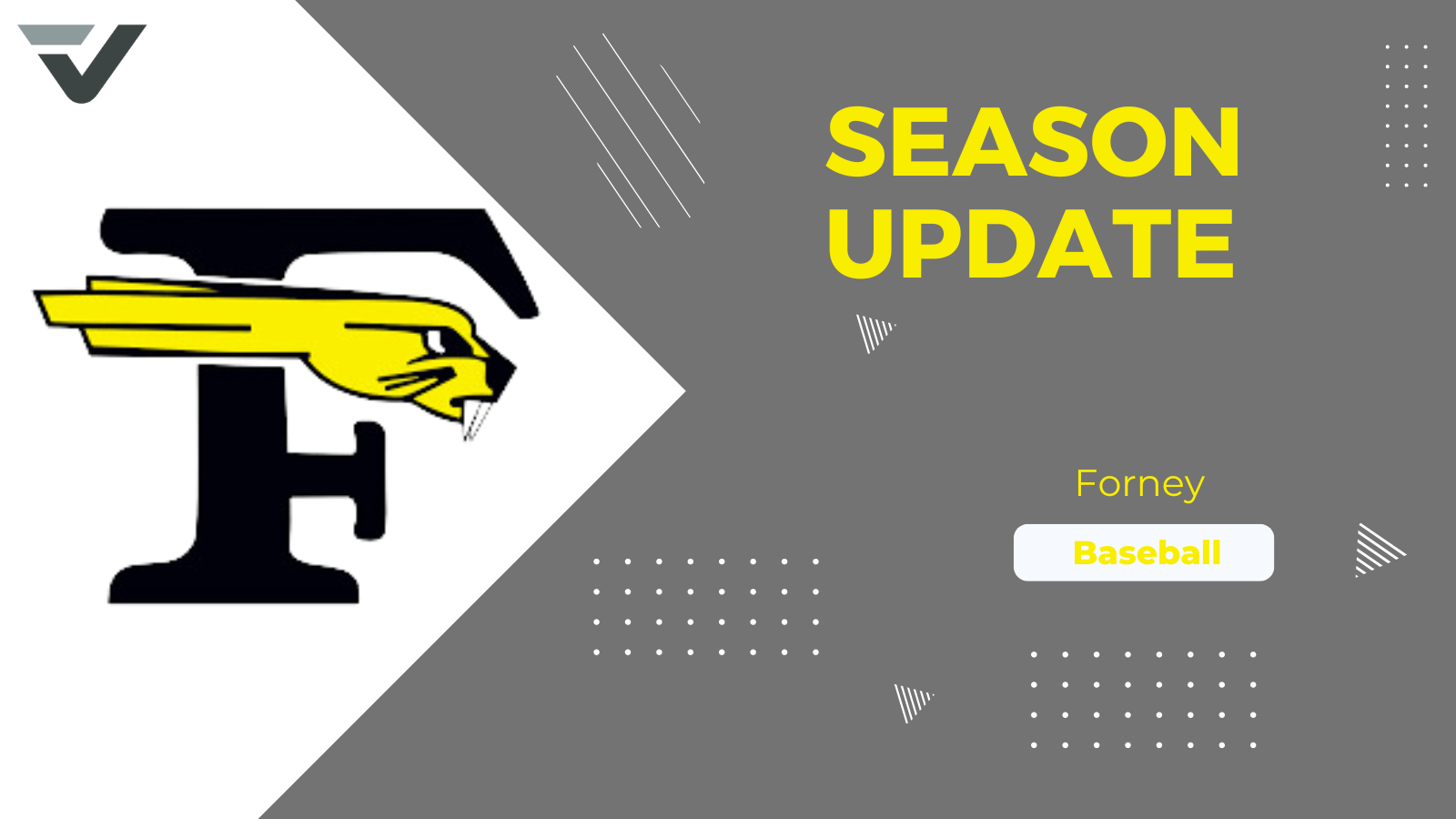 Forney Baseball Rolling through District