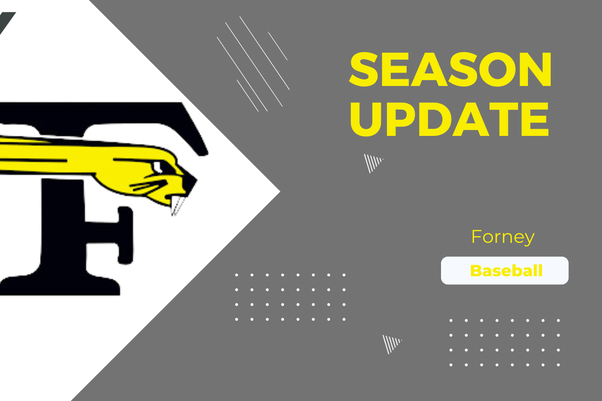 Forney Baseball Rolling through District