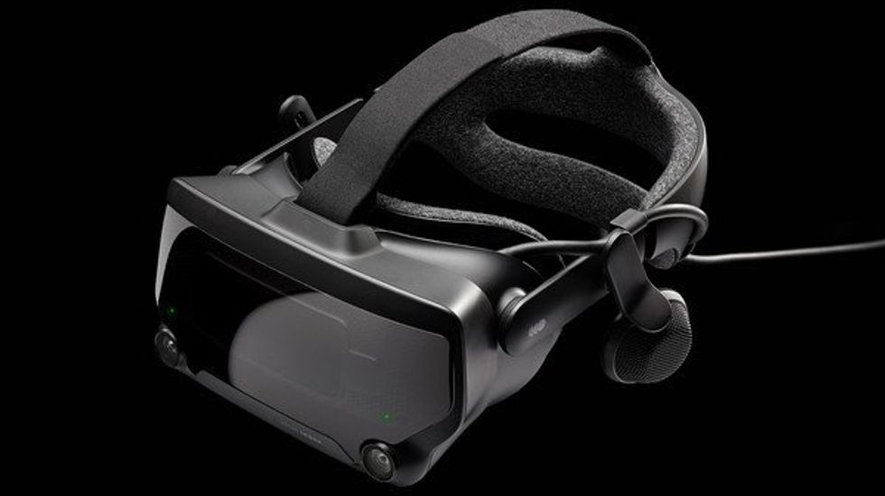 a product shot of Valve Index VR Headset