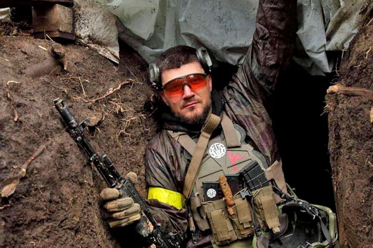 Nelle file di Kiev c’è un guru neonazi