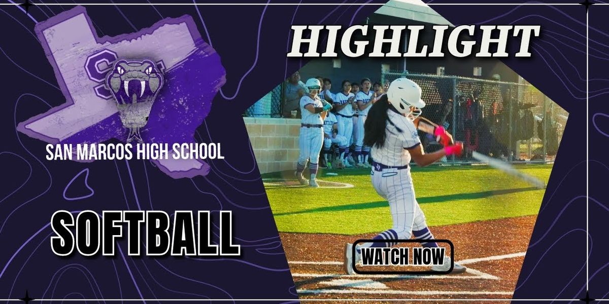 HIGHLIGHTS: San Marcos Rattlers vs Steele Knights Softball - VYPE