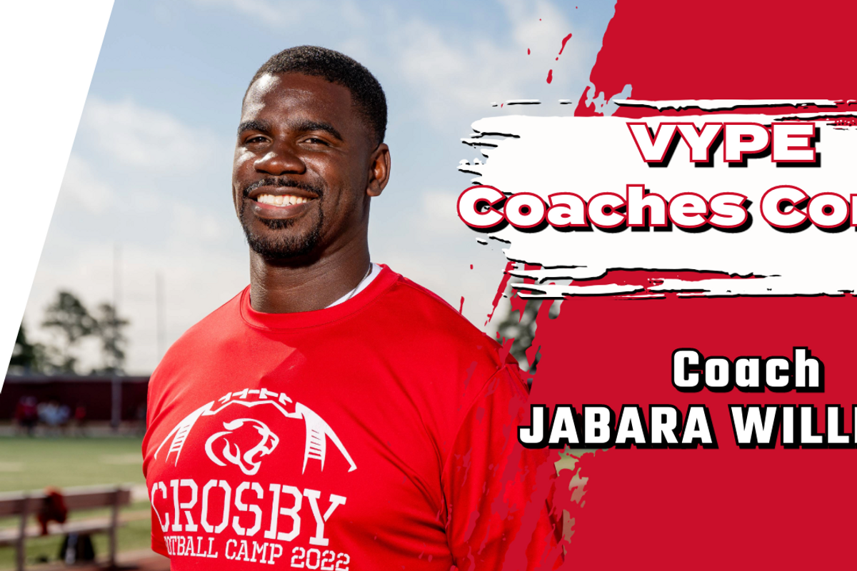 VYPE Coaches Corner: Crosby Boys Track & Field Coach Jabara Williams