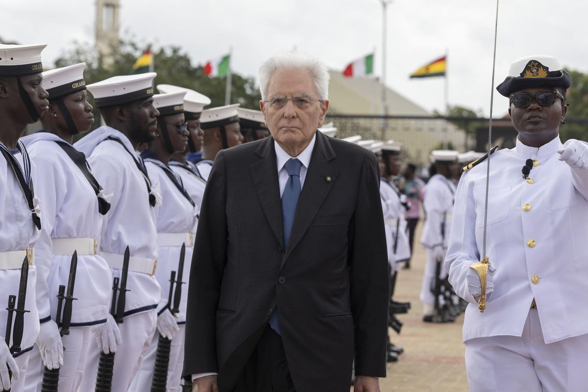 Mattarella fa tappa in Ghana