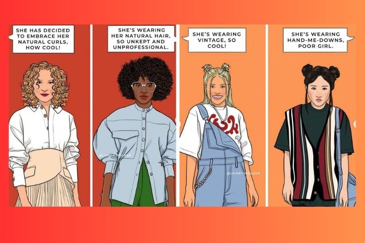 lainey molnar, feminism, white feminism, comic strips