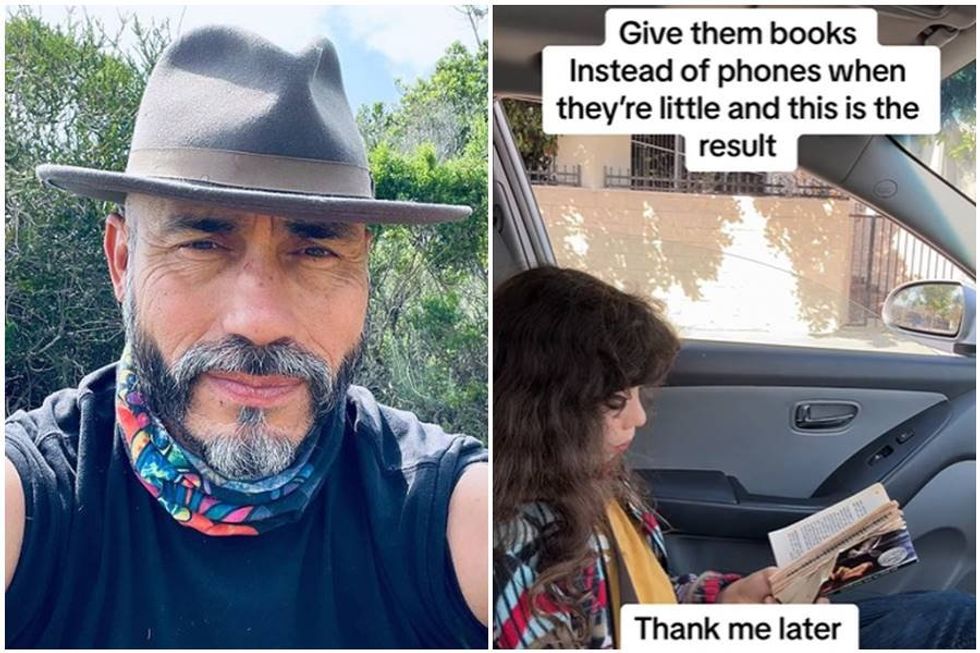 Dad shares what happens when you give your child books instead of a smartphone