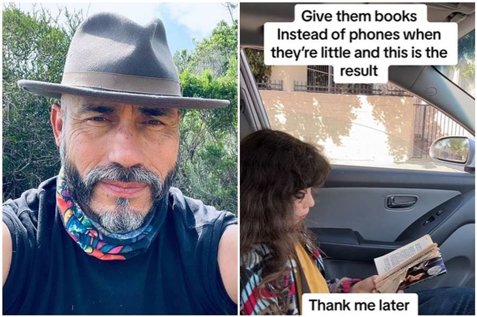 Dad shares what happens when you give your child books instead of a smartphone