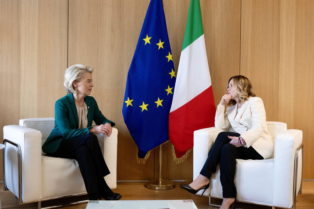Incontro Meloni-Von der Leyen: «Draghi nell’Ue? Aspettiamo il voto»
