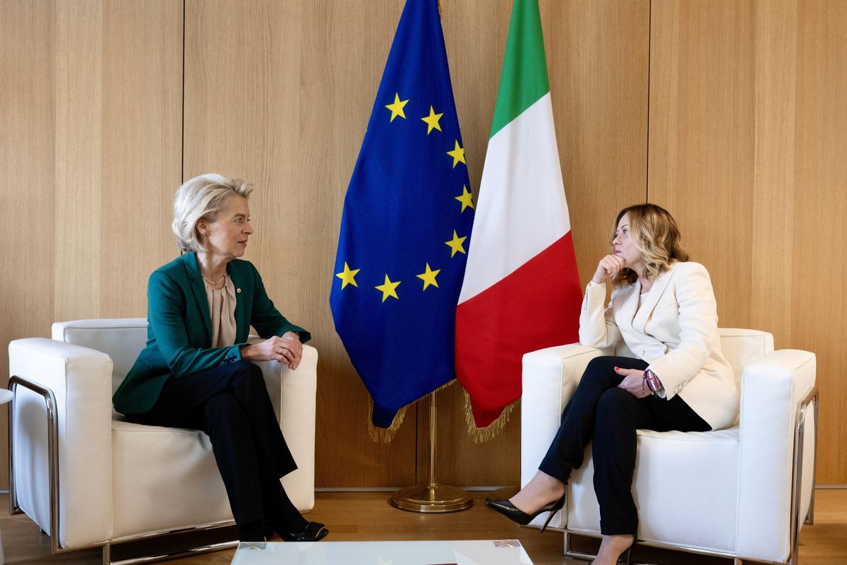 Incontro Meloni-Von der Leyen: «Draghi nell’Ue? Aspettiamo il voto»