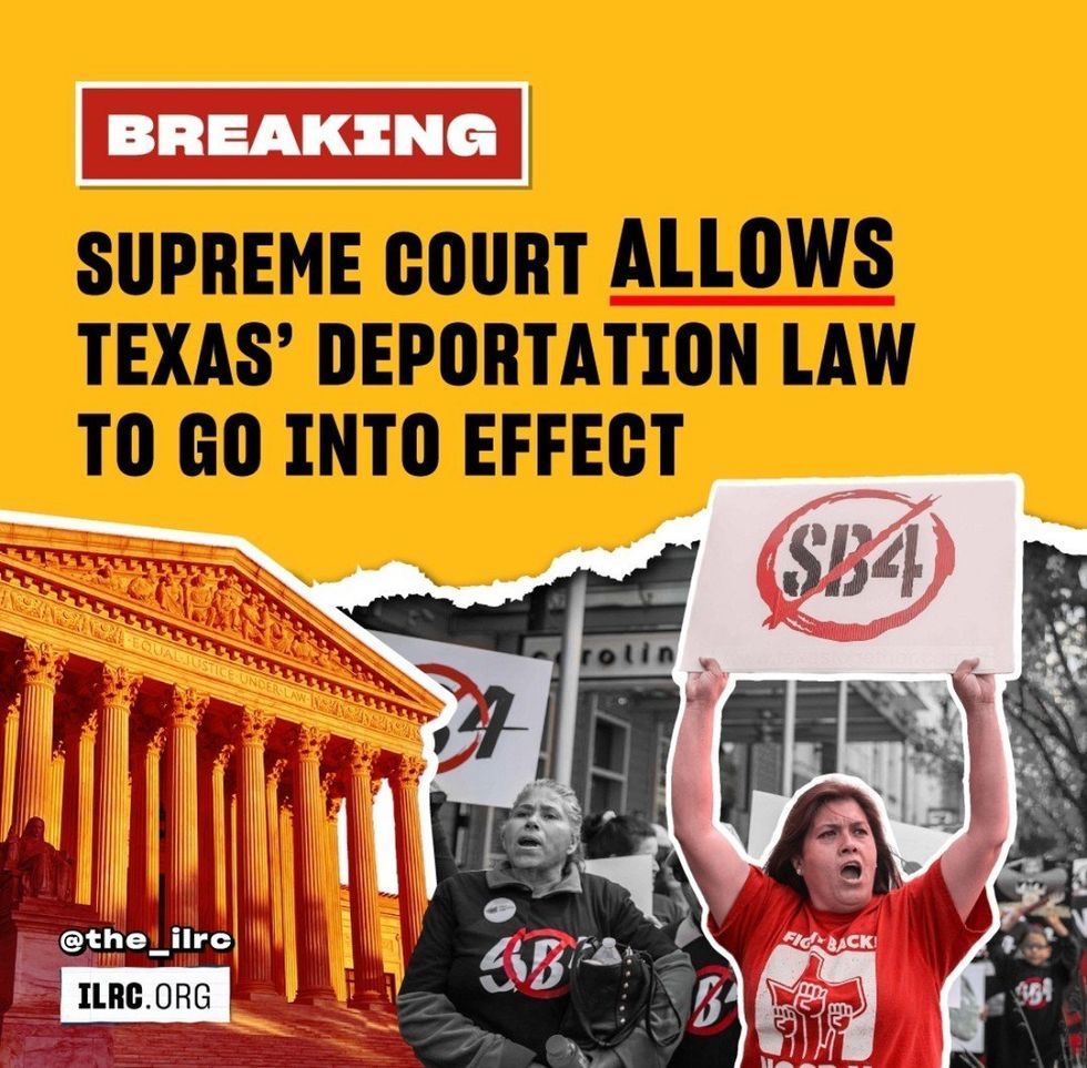 Image representing the legal battles over the landmark decision by the U.S. Supreme Court on Immigration: United States v. Texas