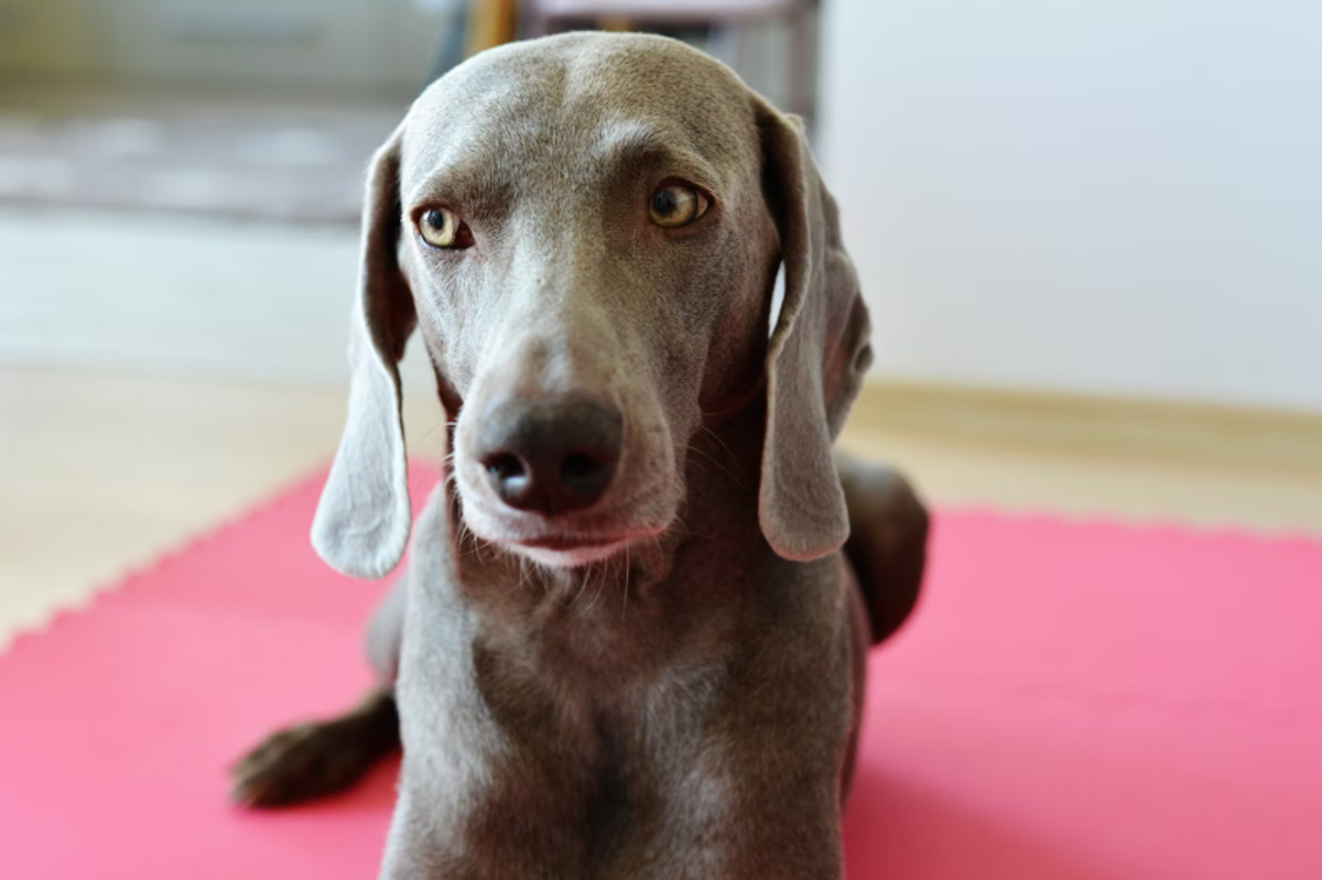 weimaraners, ploite dogs, funny dogs