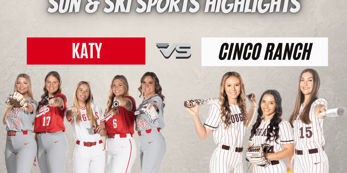 Sun & Ski Sports Highlight: Cinco Ranch Cougars vs Katy Tigers Softball ...