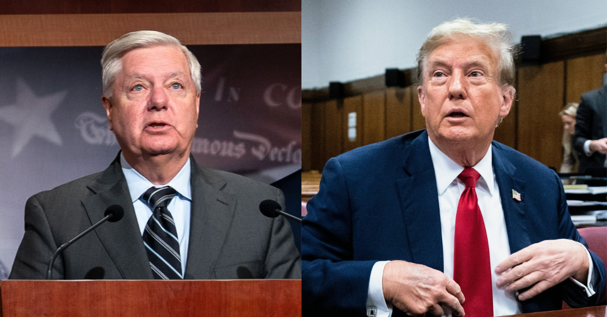 Lindsey Graham Accidentally Tells The Truth About Trump's Criminal Trial In Self-Own For The Ages