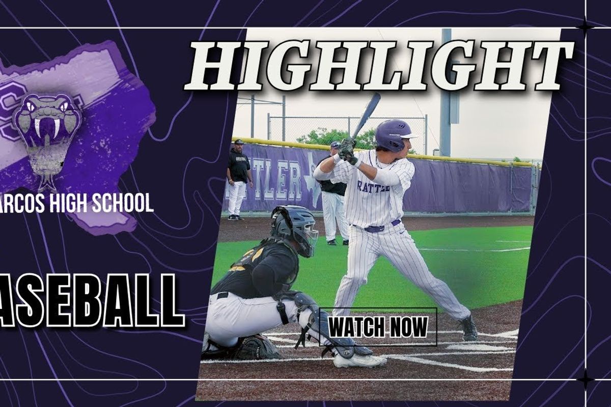 HIGHLIGHTS: San Marcos Rattlers vs East Central Hornets Baseball