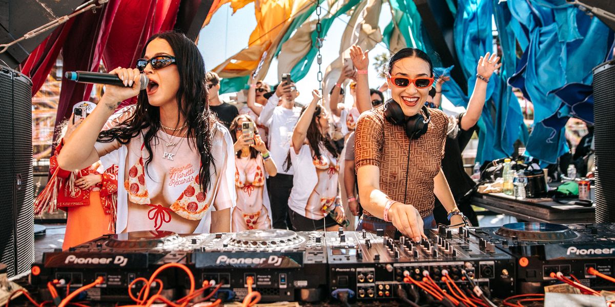 DJ Mia Moretti Brings BFF Katy Perry to Coachella