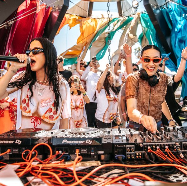 DJ Mia Moretti Brings BFF Katy Perry to Coachella