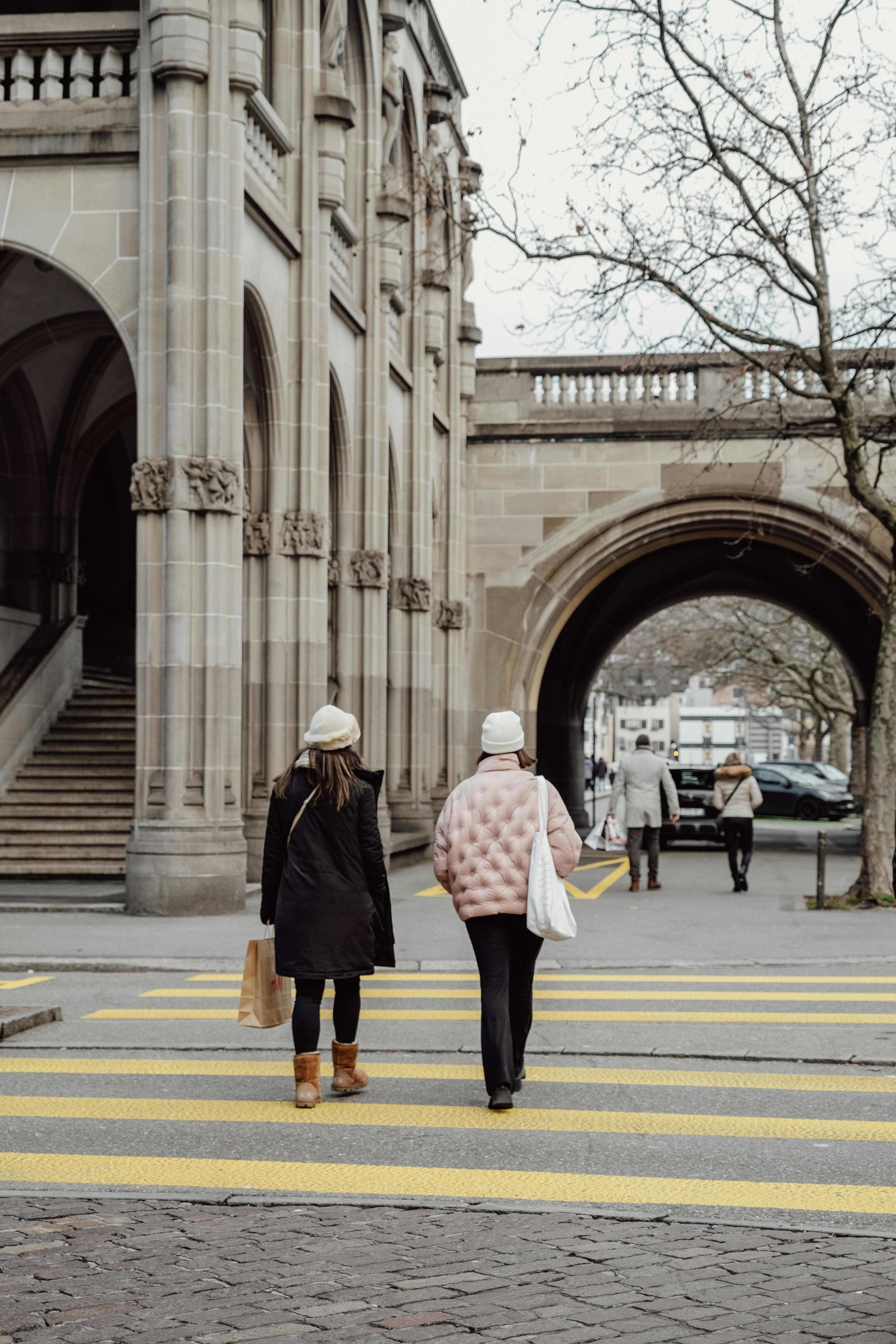 woman walking, predators, crime