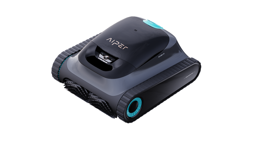 product shot of the Aiper Scuba S1 Cordless Robotic Pool Cleaner