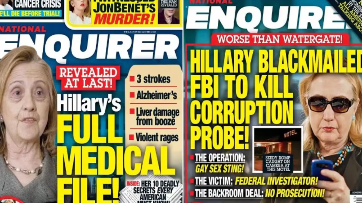 On Trial For Campaign Crimes, Trump Is Drenched In Tabloid Sewage