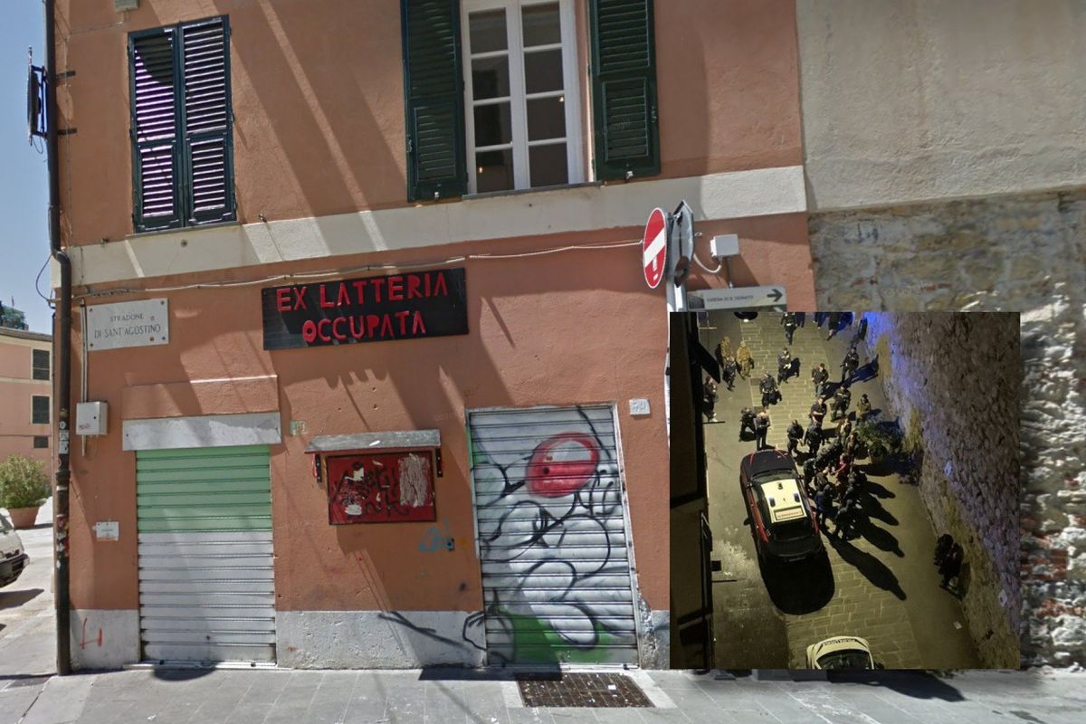 Anarchici di Genova assaltano i carabinieri