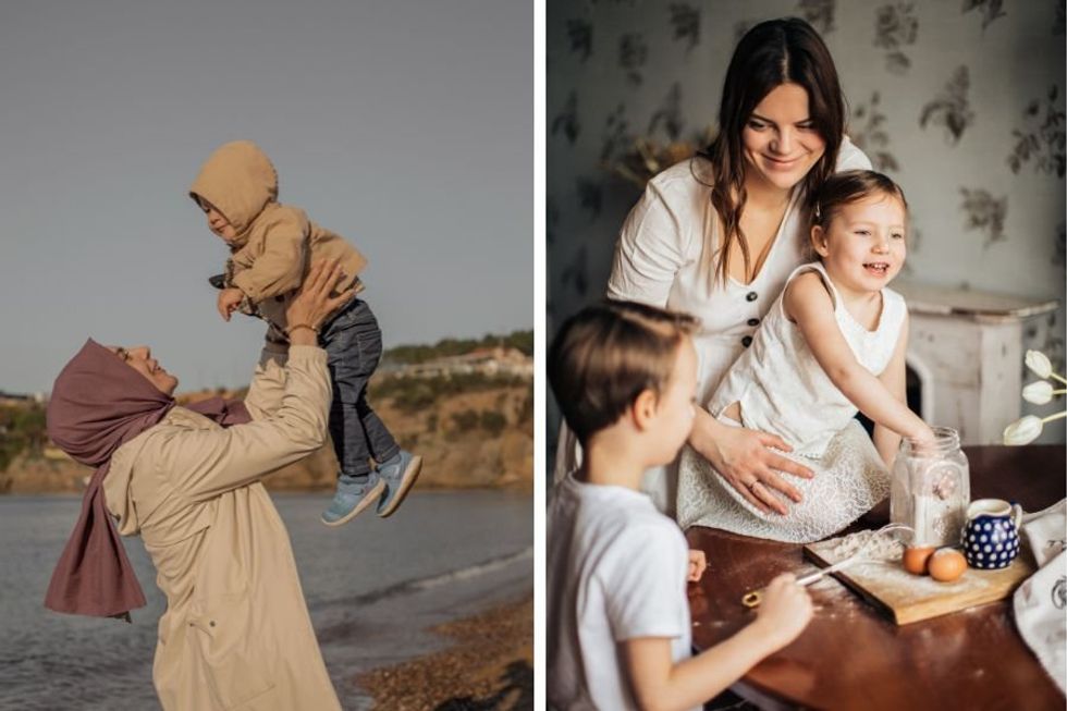 Woman gentle parented by her parents praises the benefits of the method
