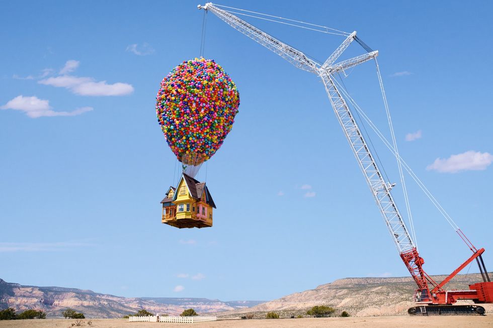 The iconic house from Pixar's 'Up' is now listed on Airbnb. It even floats.