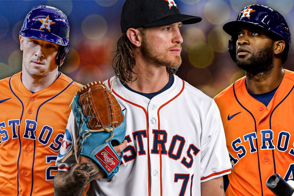 Astros Alex Bregman, Josh Hader, Yordan Alvarez