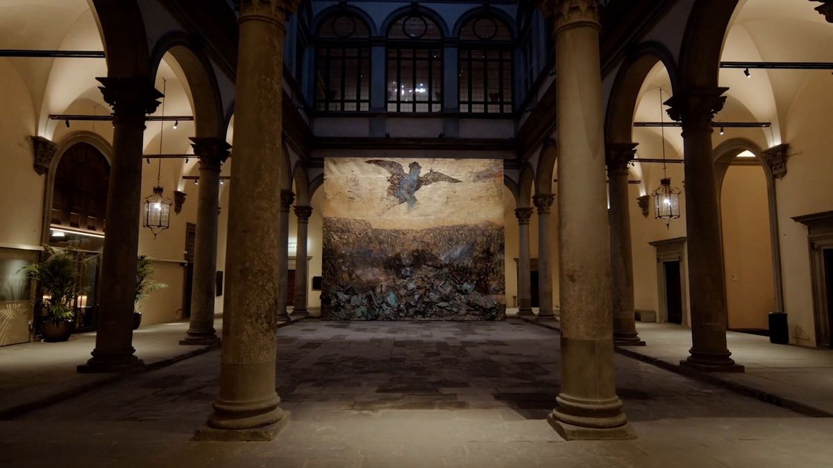 Anselm Kiefer: i suoi Angeli caduti in mostra a Firenze