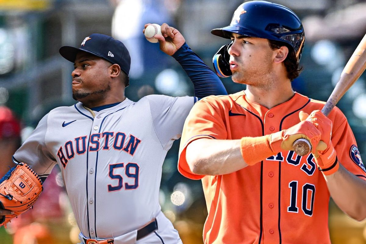 Astros Framber Valdez, Joey Loperfido,