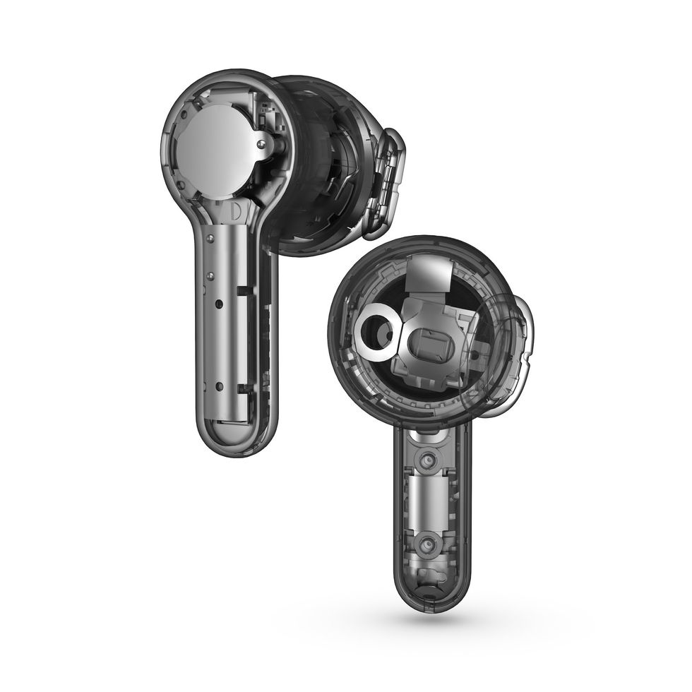 a photo of the inside of Echo Buds (2023 Release) wireless earbuds.