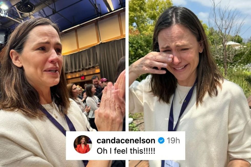 Jennifer Garner crying at her kid's graduation is making other parents feel so seen