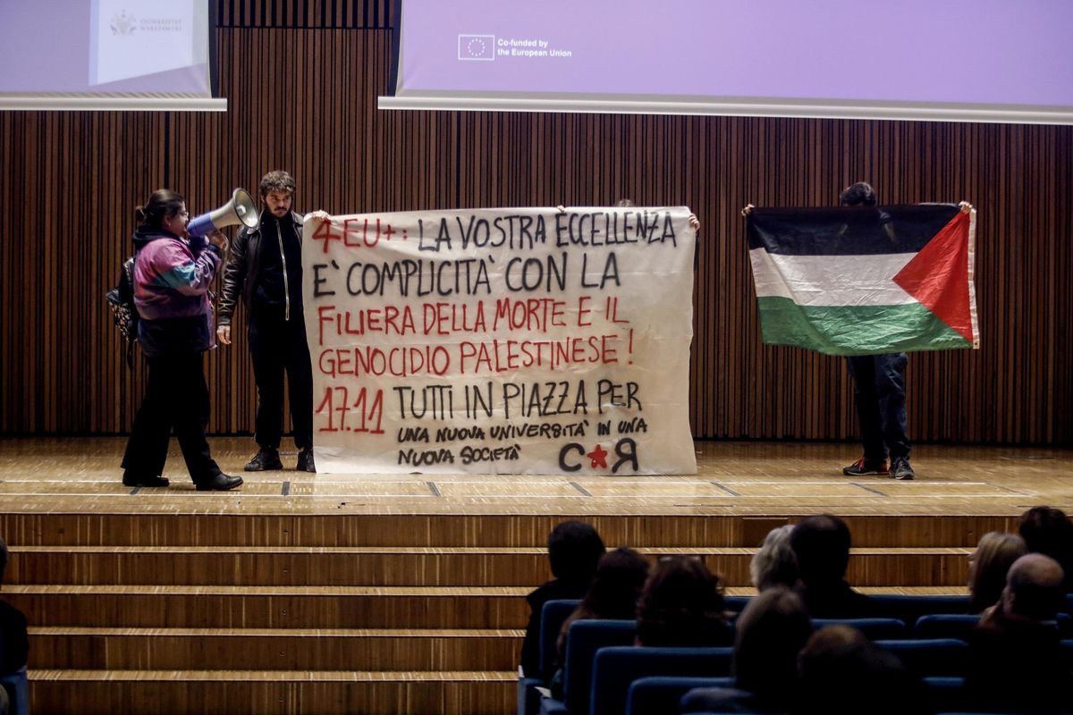 La Statale di Milano cede agli estremisti palestinesi. No al convegno su Israele