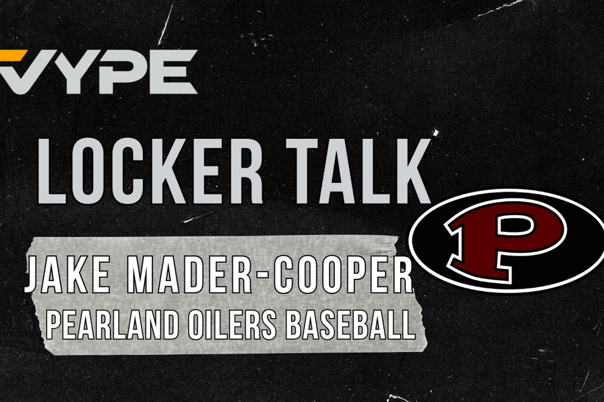 LOCKER TALK: Jake Mader-Cooper of Pearland Baseball; Regional Finals Preview