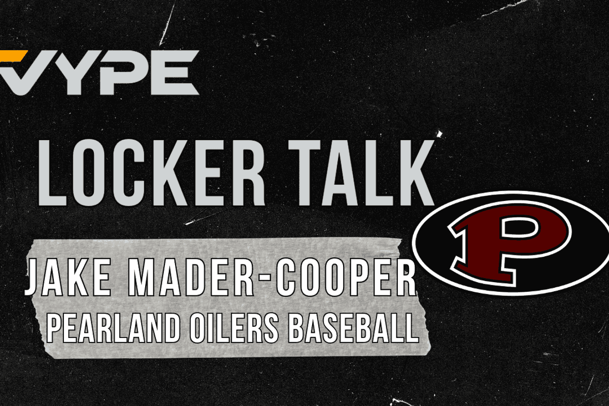LOCKER TALK: Jake Mader-Cooper of Pearland Baseball; Regional Finals Preview