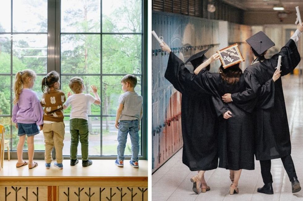 School posts kindergarten to graduation transition video now people are crying on the internet