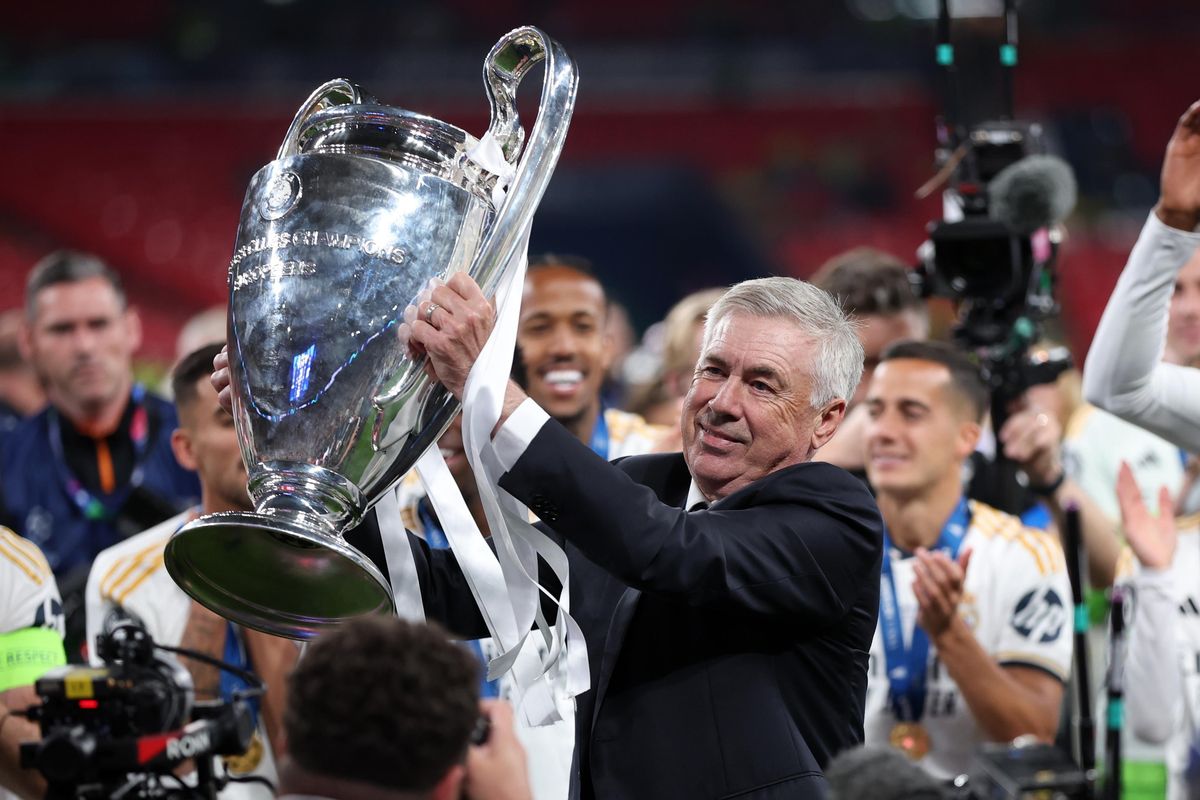 Quinta Champions League per Ancelotti. Panchina made in Italy sempre al top