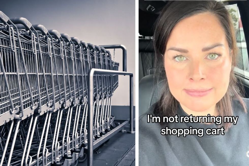 Woman explains why she 'never returns' her shopping cart, sparking huge debate