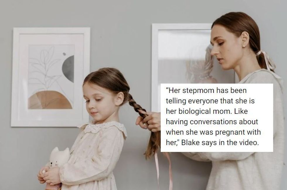 Mother is 'fuming' that daughter's stepmom tells people she's the biological parent
