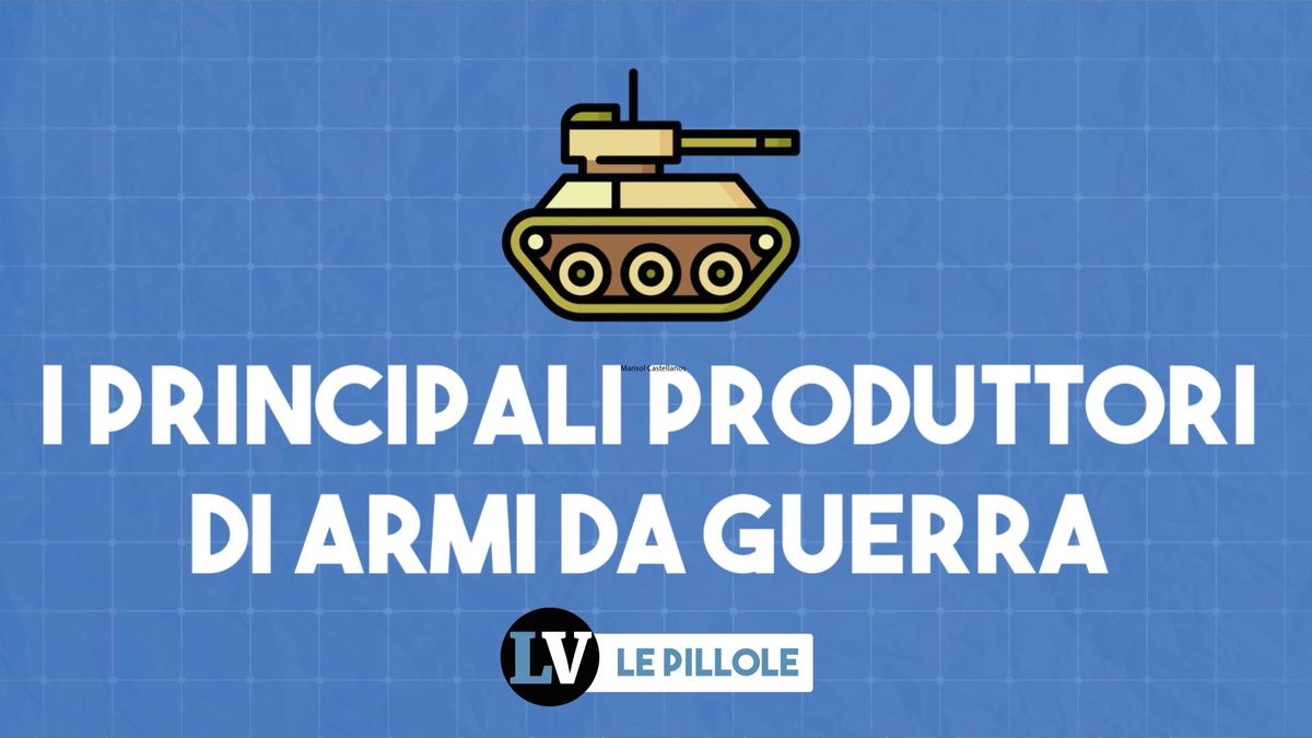 I principali produttori di armi da guerra