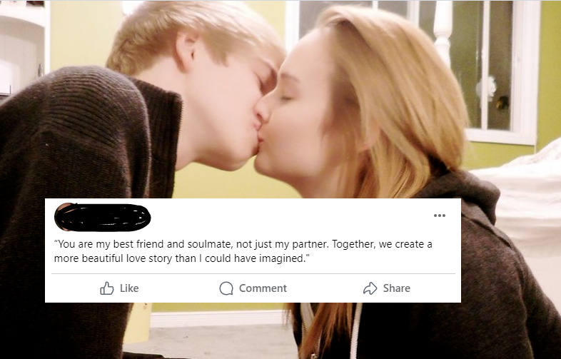 public display affection, social media, relationships