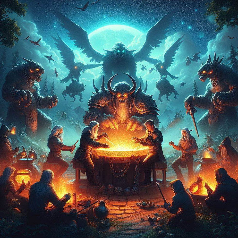 a photo from World of Warcraft game