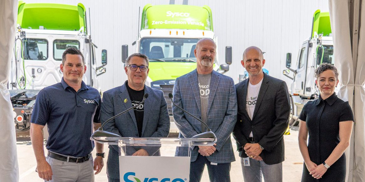 Sysco introduces new fleet of electric trucks at Houston operations ...