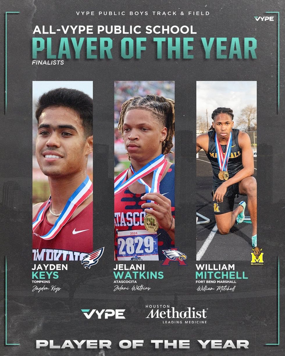 VYPE AWARDS Public School Boys & Girls Track & Field by Houston