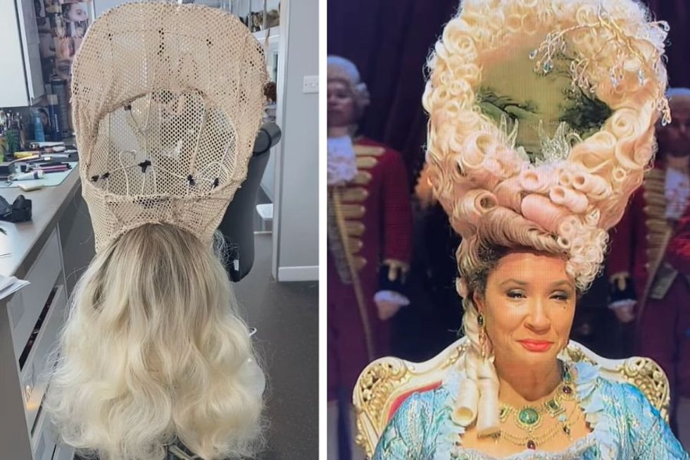 How 'Bridgerton' created an iconic wig that actually moves for one of its key characters