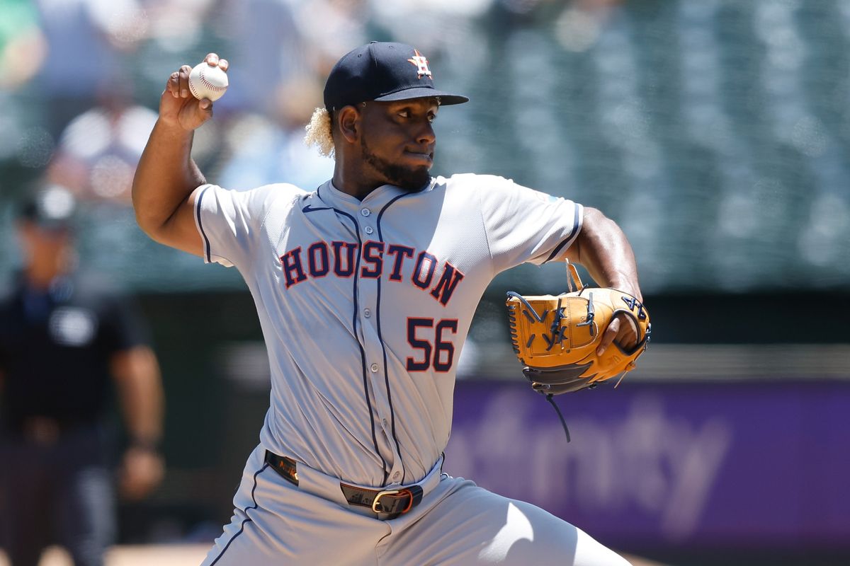 Blanco throws 6 shutout innings, Heyward goes deep as Astros beat Angels 6-4