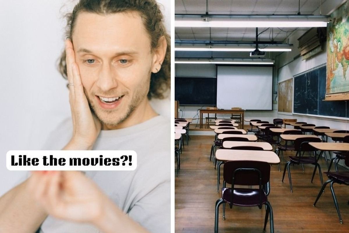 Italian high schools; American high schools; Italian in America; Italian's response to American high school