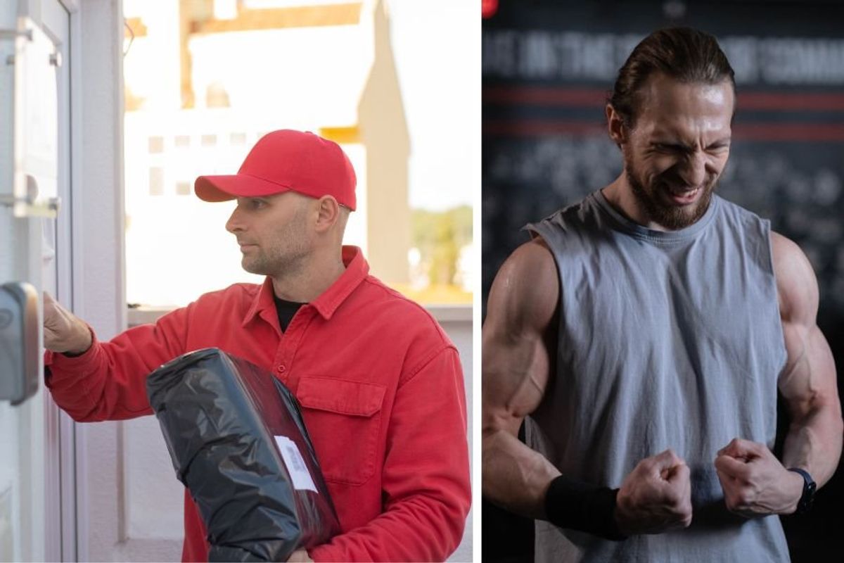 amazon, amazon driver, doorbell cam, doorbell cam video