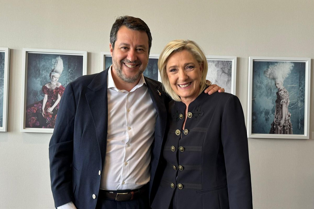 L’asse Salvini-Le Pen parla a Meloni: «Centrodestra unito, mai a sinistra»