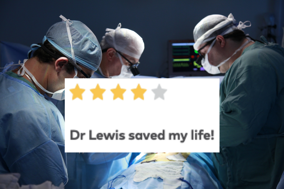 Doctor shares hilarious 4 star review from patient after saving their life