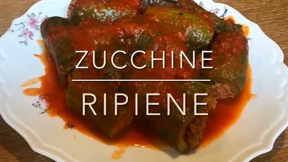 Cuciniamo insieme: zucchine ripiene